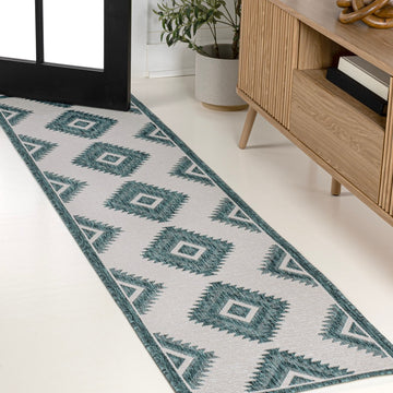 Lior Geometric Moroccan Diamond Area Rug